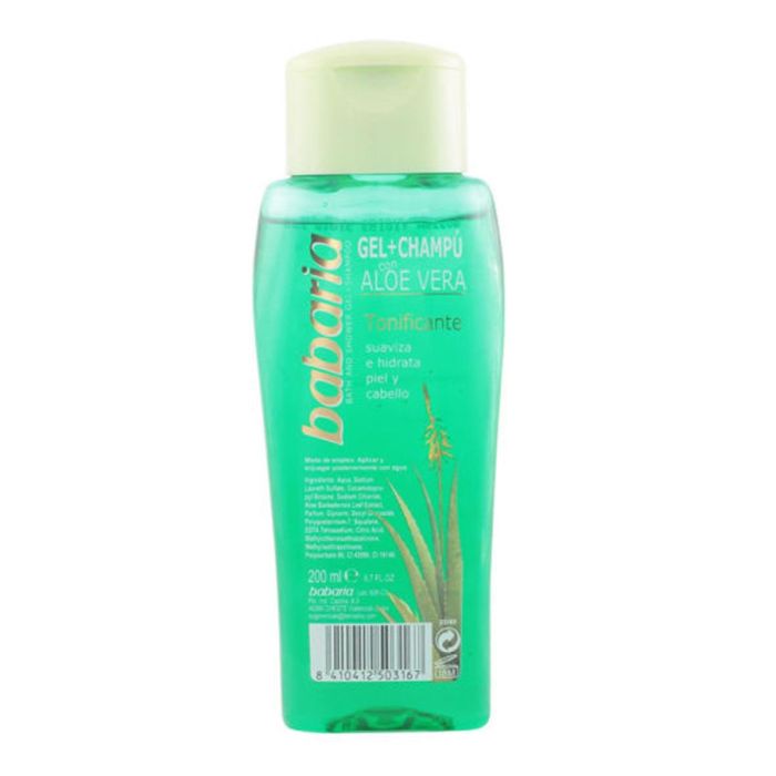 Babaria Aloe vera gel champú 200 ml