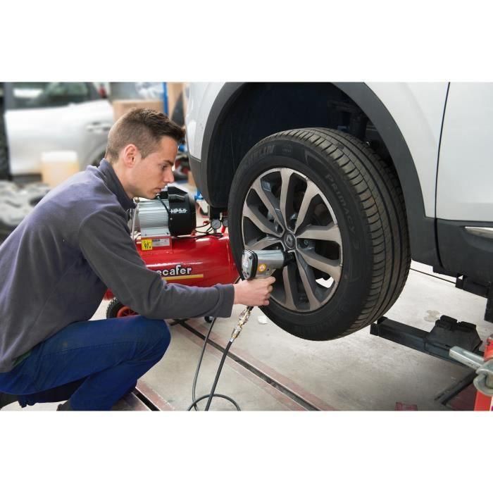 MECAFER Bmc Llave de impacto neumática 1/2 con 10 enchufes 1 MECAFER Bmc Llave de impacto neumática 1/2 con 10 enchufes 1
