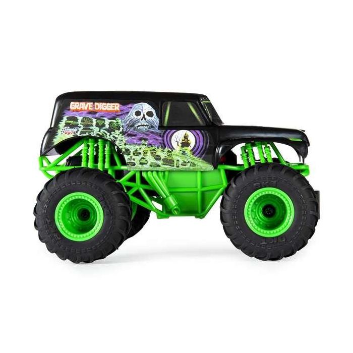 Spin Master 6044955 Monster Jam Grave Digger Coche Teledirigido RC Escala 1:24 Oficial +3 años 2 Spin Master 6044955 Monster Jam Grave Digger Coche Teledirigido RC Escala 1:24 Oficial +3 años 2