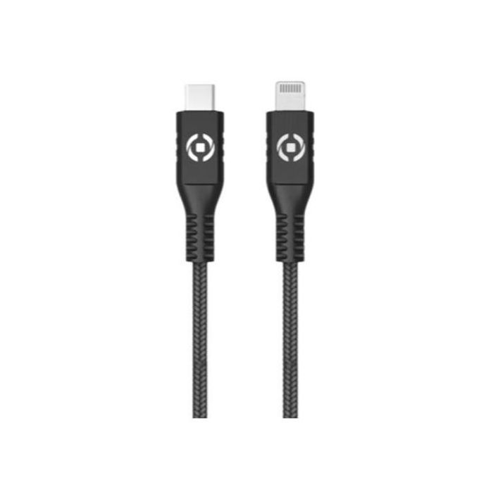 Celly Cable usb tipo usb-a/m a lightning negro 2 m
