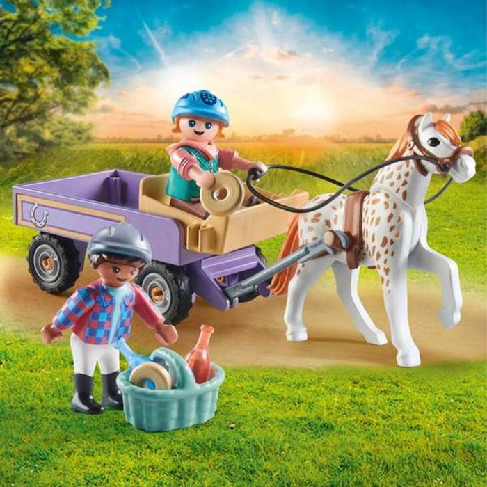 Carruaje con poni playmobil horse 2 Carruaje con poni playmobil horse 2