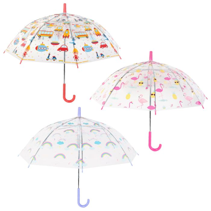 Paraguas infantil transparente impreso4 2