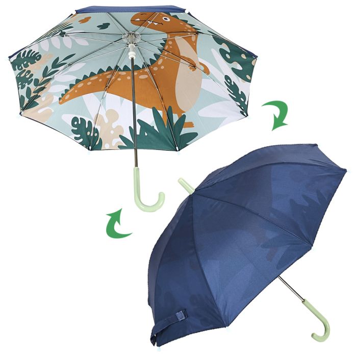 Paraguas con estampado interior para niño 5