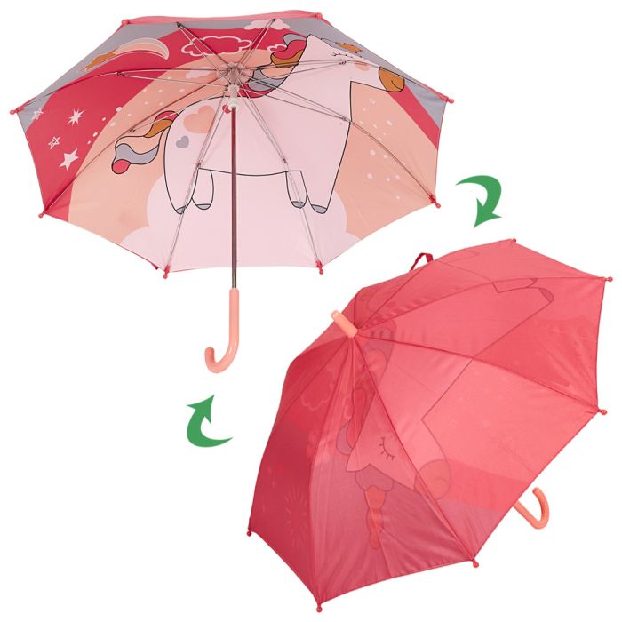 Paraguas con estampado interior para niño 6