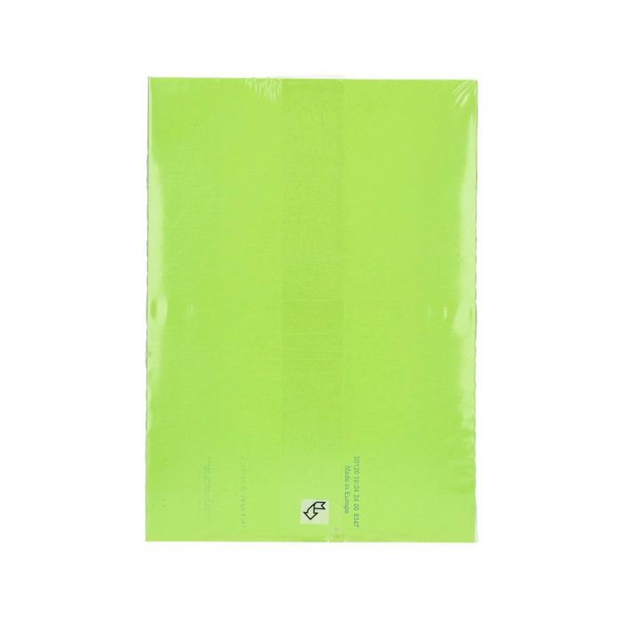 Papel Color Q-Connect Din A4 80 gr Verde Neon Paquete De 500 Hojas 3