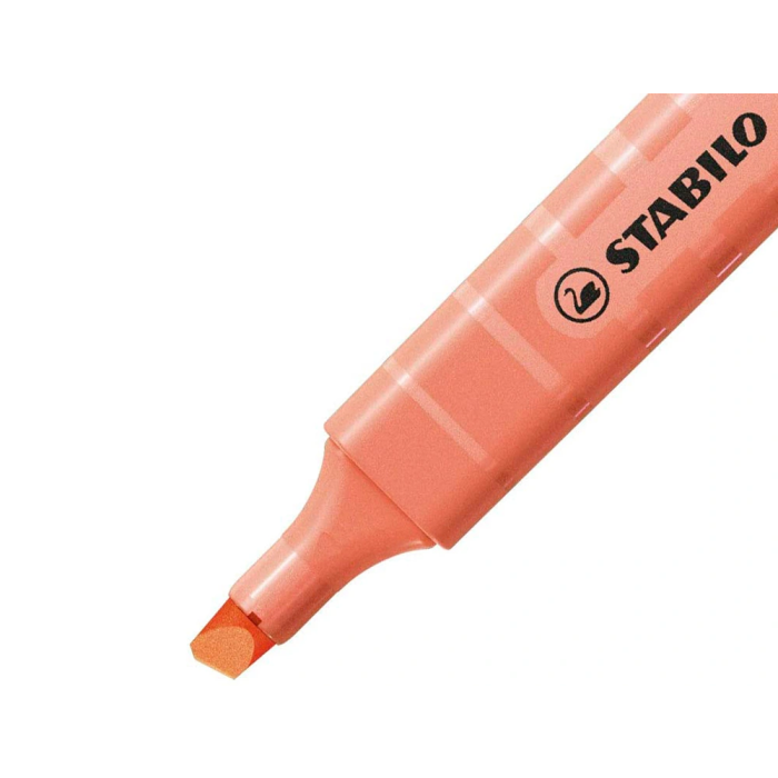 Stabilo Marcador Fluorescente Swing Cool Pastel Coral Meloso Caja 10 Unidades 4