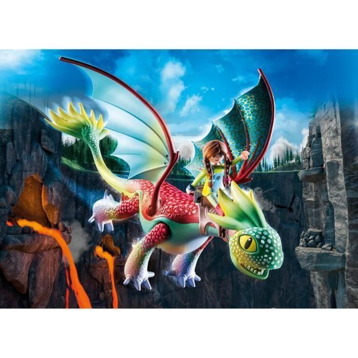 Dragons: Nine Realms: Feathers & Alex 71083 Playmobil 1