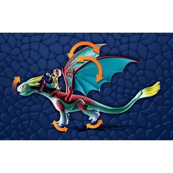 Dragons: Nine Realms: Feathers & Alex 71083 Playmobil 2