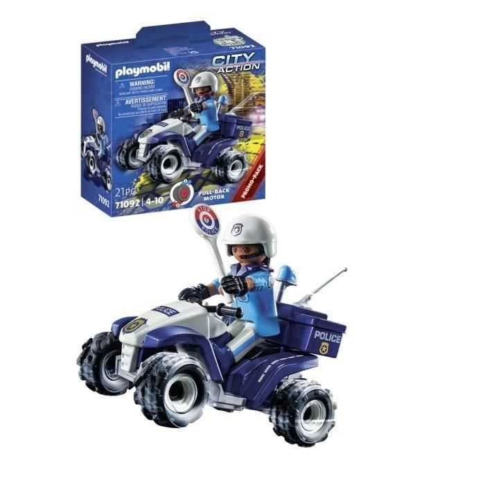 Policia Speed Quad 71092 Playmobil