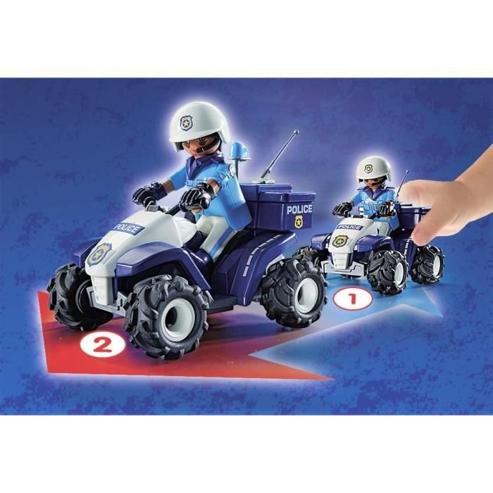 Policia Speed Quad 71092 Playmobil 2