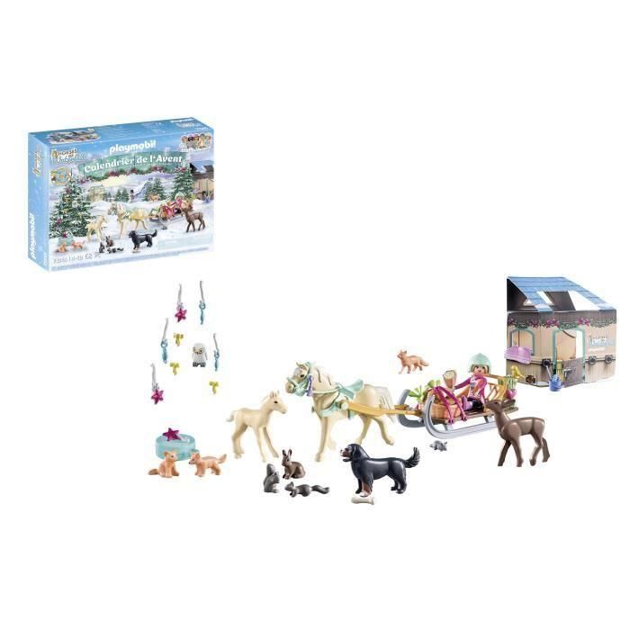 Calendario De Adviento Paseo En Trineo 71345 Playmobil 2