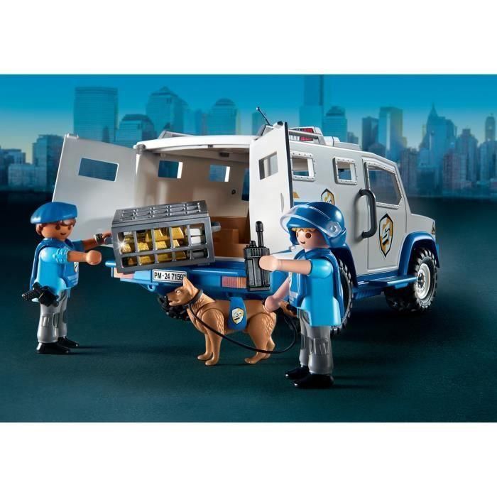 Transporte Dinero Policía Action Heroes 71597 Playmobil 2