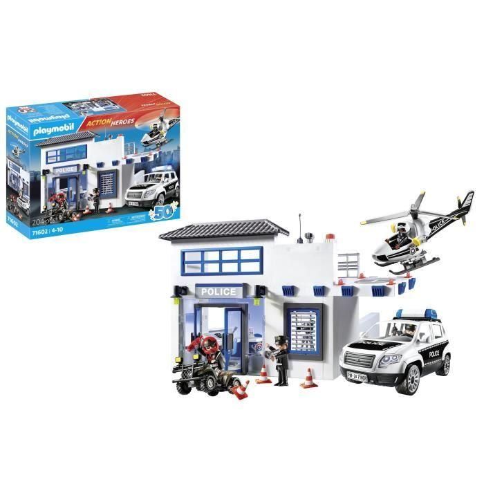 PLAYMOBIL - 71602 - Comisaría de vehículos