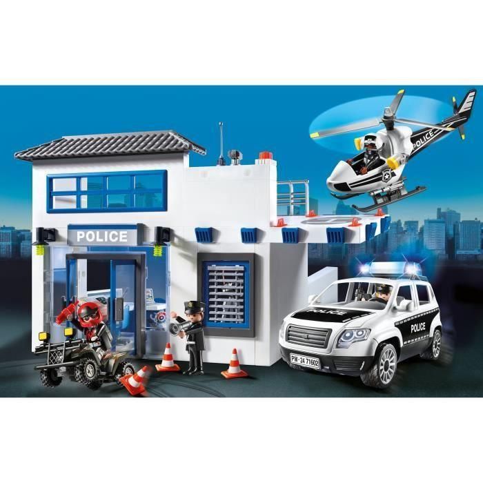 Playset Playmobil 71602 Policía 1