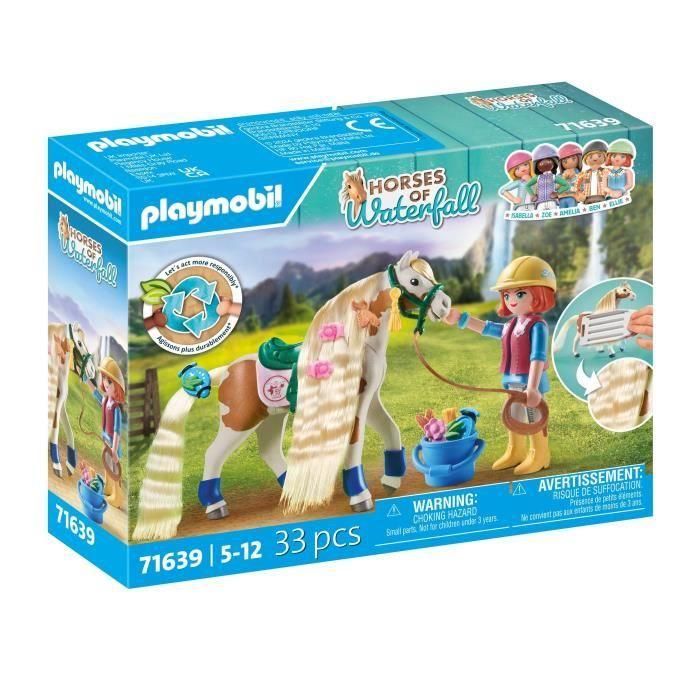 PLAYMOBIL - 71639 - Ellie con caballo 4