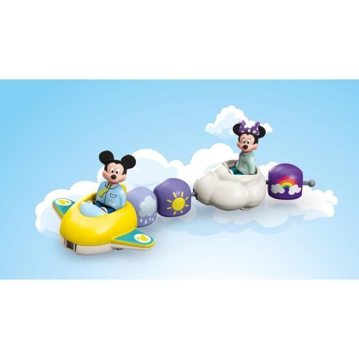 PLAYMOBIL 71697 Mickey y Minnie Tren Nube - Disney - Incluye Minnie, Mickey y un Avión Tren Nube - Edad 1 4