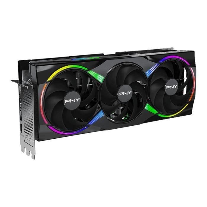 PNY PNY1736642195050 Tarjeta Gráfica GeForce RTX 5090 32 GB ARGB Overclockeada Triple Ventilador 3 PNY PNY1736642195050 Tarjeta Gráfica GeForce RTX 5090 32 GB ARGB Overclockeada Triple Ventilador 3
