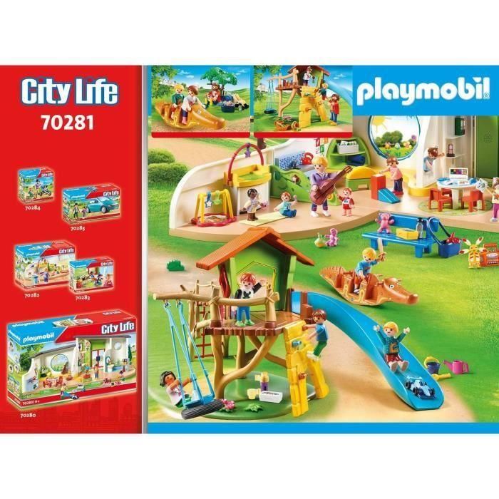 Playset City Life Adventure Playground Playmobil 70281 Parque de juegos (83 pcs) 2