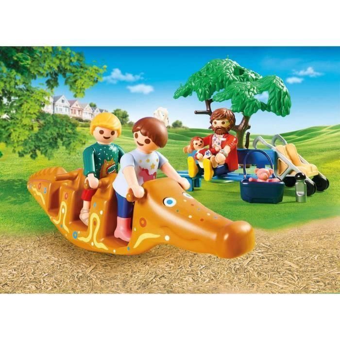 Playset City Life Adventure Playground Playmobil 70281 Parque de juegos (83 pcs) 3