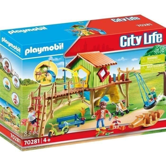 Playset City Life Adventure Playground Playmobil 70281 Parque de juegos (83 pcs) 4