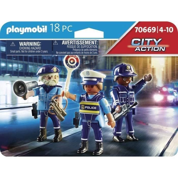 Set Figuras Policia 70669 Playmobil 2