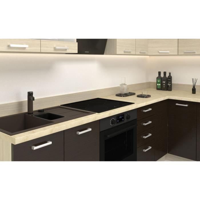 Encimera laminada CHAMONIX - L 180 cm - Espesor 28 mm - Beige mate 3 Encimera laminada CHAMONIX - L 180 cm - Espesor 28 mm - Beige mate 3