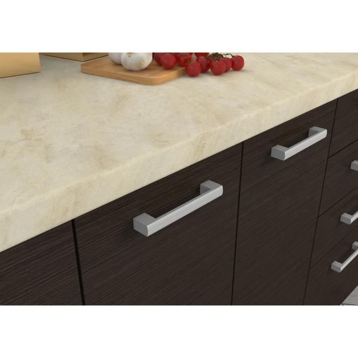 Encimera laminada CHAMONIX - L 180 cm - Espesor 28 mm - Beige mate Encimera laminada CHAMONIX - L 180 cm - Espesor 28 mm - Beige mate