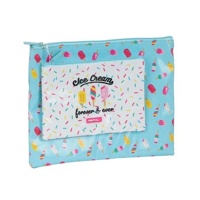 Portatodo Safta Ice Cream Turquesa 10