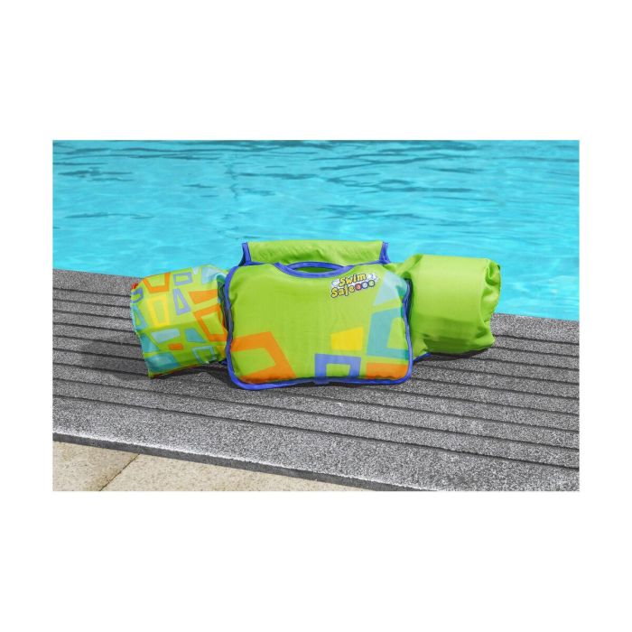 Chaleco Hinchable para Piscina Bestway Aquastar Swim Safe 19-30 kg 14