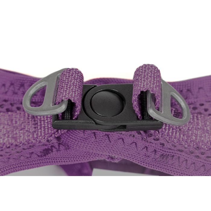 Gloria Arnés-Vestido Trek Star Air Mesh Ligero Transpirable Refrescante Reflectante Morado Talla XXXS Cuello 18-20cm Pecho 24.5-26cm 2