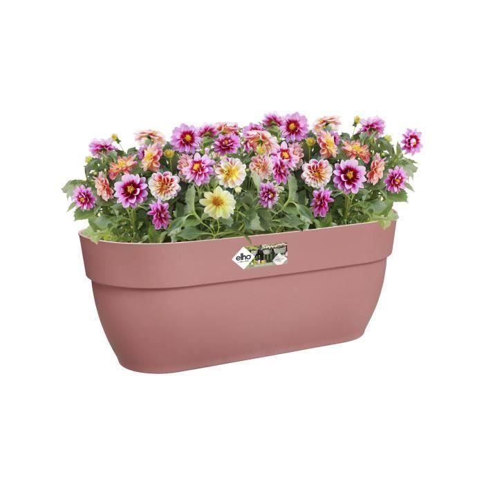 ELHO - Maceta - Vibia Campana Easy Hanger Large - Dusty Pink - Outdoor Balcón - L 24.1 x W 46 x H 26.5 cm 2 ELHO - Maceta - Vibia Campana Easy Hanger Large - Dusty Pink - Outdoor Balcón - L 24.1 x W 46 x H 26.5 cm 2