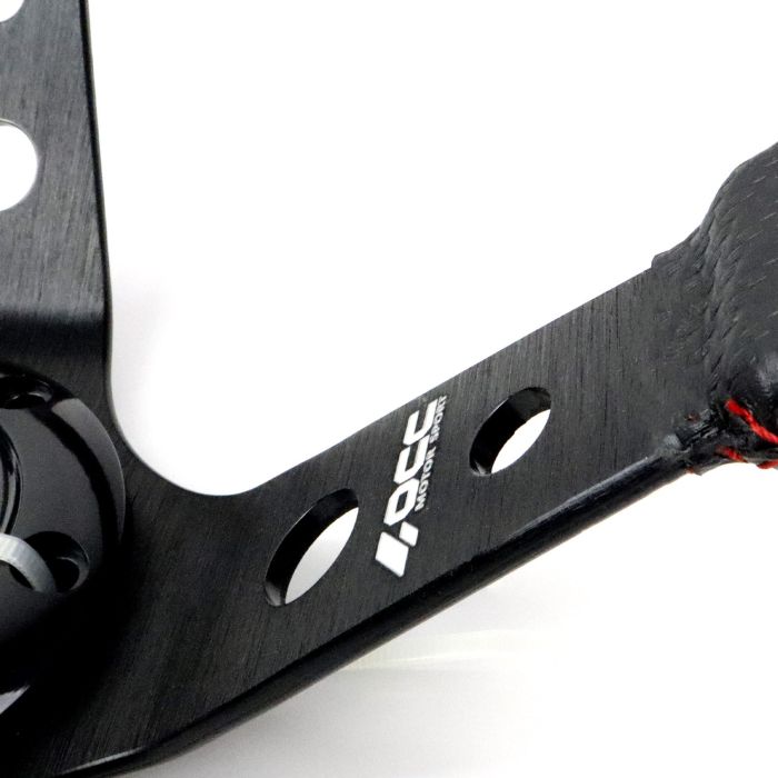 Occ Motorsport OCCVOL011 Volante Desplazado Track Vinilo Carbon Look Brazos Aluminio Negro 350mm Antideslizante Universal Racing 1 Occ Motorsport OCCVOL011 Volante Desplazado Track Vinilo Carbon Look Brazos Aluminio Negro 350mm Antideslizante Universal Racing 1