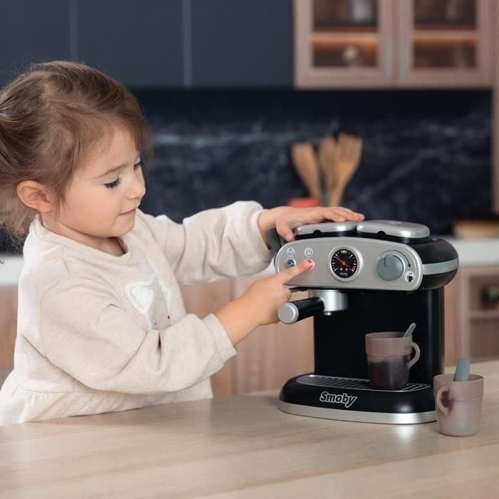 Smoby SMO3032163125129 Cafetera Espresso de Juguete para Niños a partir de 3 Años 2