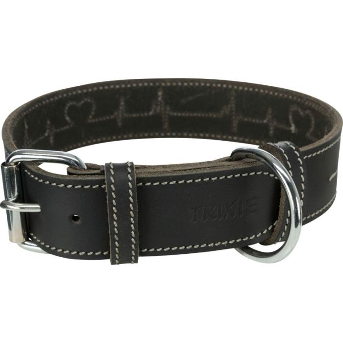 Collar para Perro Trixie Heartbeat Negro L 47-55 cm 0 Collar para Perro Trixie Heartbeat Negro L 47-55 cm 0