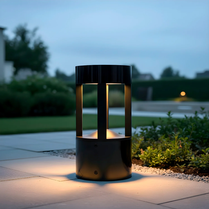 Baliza LED Exterior San Luis 30Cm 10W 220VAC 3000K Negro 0 Baliza LED Exterior San Luis 30Cm 10W 220VAC 3000K Negro 0