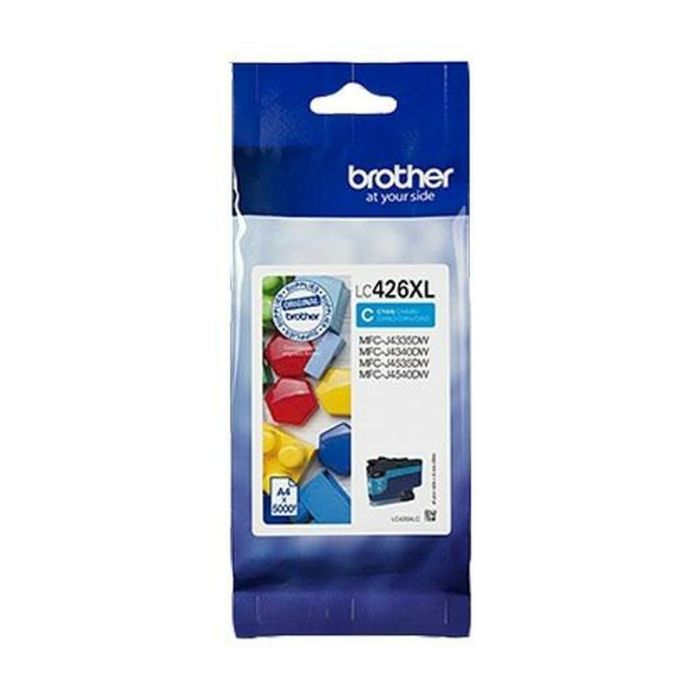 Cartucho de Tinta Original Brother MFC-J4340DW J4540DWXL J4540DW Cian (5 Unidades) 1 Cartucho de Tinta Original Brother MFC-J4340DW J4540DWXL J4540DW Cian (5 Unidades) 1