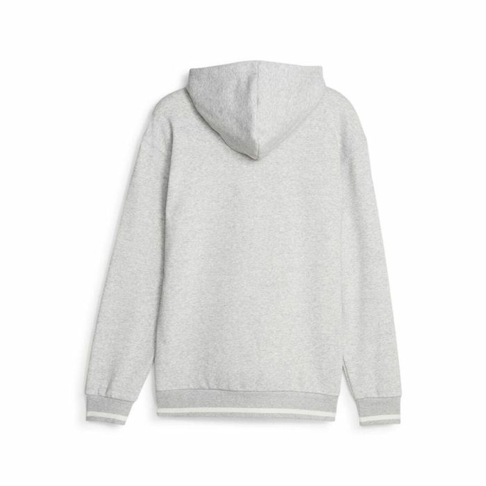 Sudadera con Capucha Hombre Puma Squad Fl Gris claro 1 Sudadera con Capucha Hombre Puma Squad Fl Gris claro 1