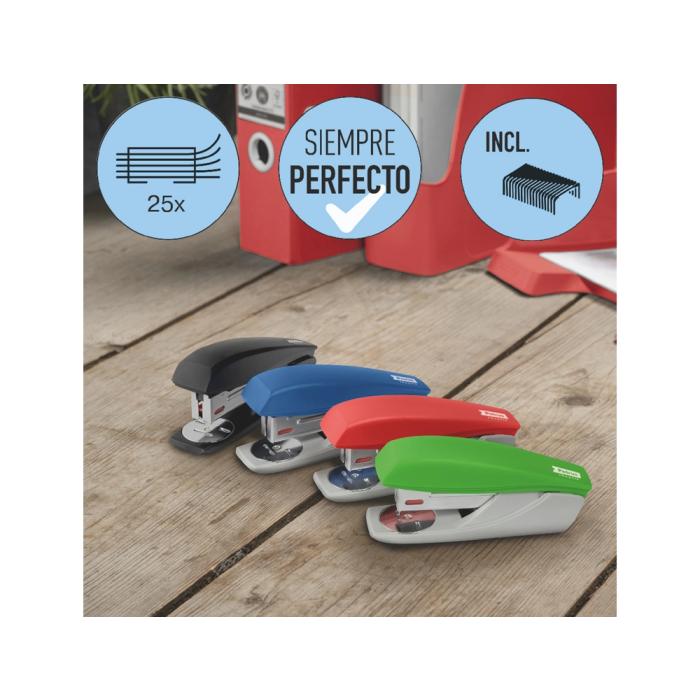 Petrus Grapadora 210 Recycle Azul Capacidad 25 Hojas Usa Grapas 22/6 Petrus Grapadora 210 Recycle Azul Capacidad 25 Hojas Usa Grapas 22/6