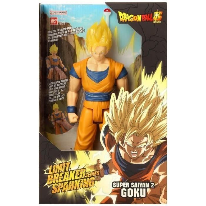 Figura Gigante Limit Breaker 30 cm Super Saiyan 2 Goku - Sparking Goku Sonido y Luz - BANDAI - Dragon Ball Super 3