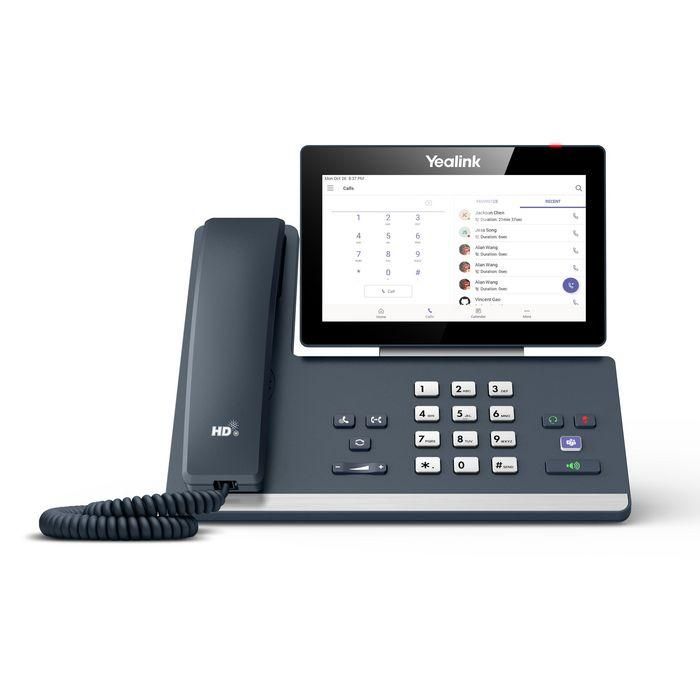 Yealink MP58 Teléfono IP Inteligente Microsoft Teams Edition Pantalla Táctil 7" Android 9 Wi-Fi Bluetooth PoE Voz HD y Cancelación Ruido 5