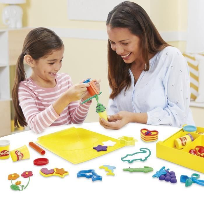 Play-Doh - Caja de súper accesorios y 5 botes de plastilina de 56 g cada uno 2 Play-Doh - Caja de súper accesorios y 5 botes de plastilina de 56 g cada uno 2