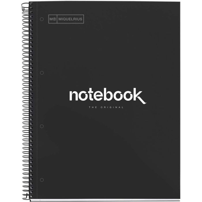 Miquelrius Cuaderno espiral emotions A4 microperforado 80 hojas 90g/m2 cuadro 5 mm tapa forrada 0 Miquelrius Cuaderno espiral emotions A4 microperforado 80 hojas 90g/m2 cuadro 5 mm tapa forrada 0