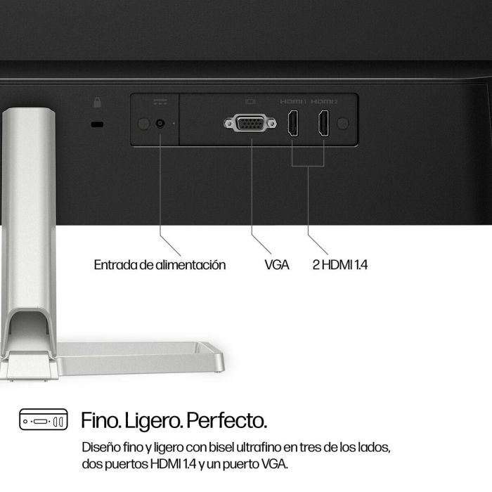 HP 527sf Monitor 27" FHD IPS 100Hz 5ms Blanco 40 HP 527sf Monitor 27" FHD IPS 100Hz 5ms Blanco 40