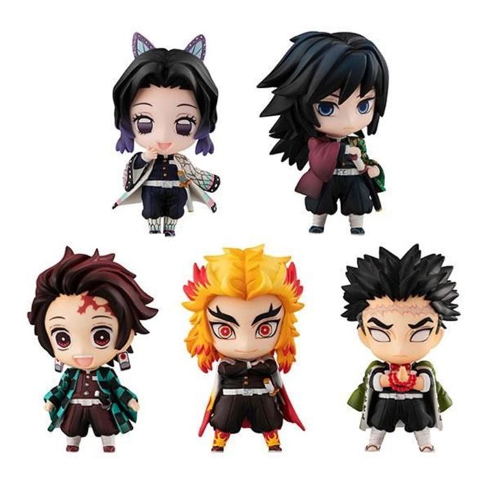 Pack 5 Figuras Megahouse Demon Slayer