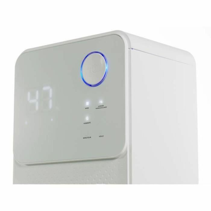 Oceanic Deshumidificador de aire eléctrico, Extracción 12L/día, Secado de ropa, Pantalla LED, 25m², Depósito 2L 2