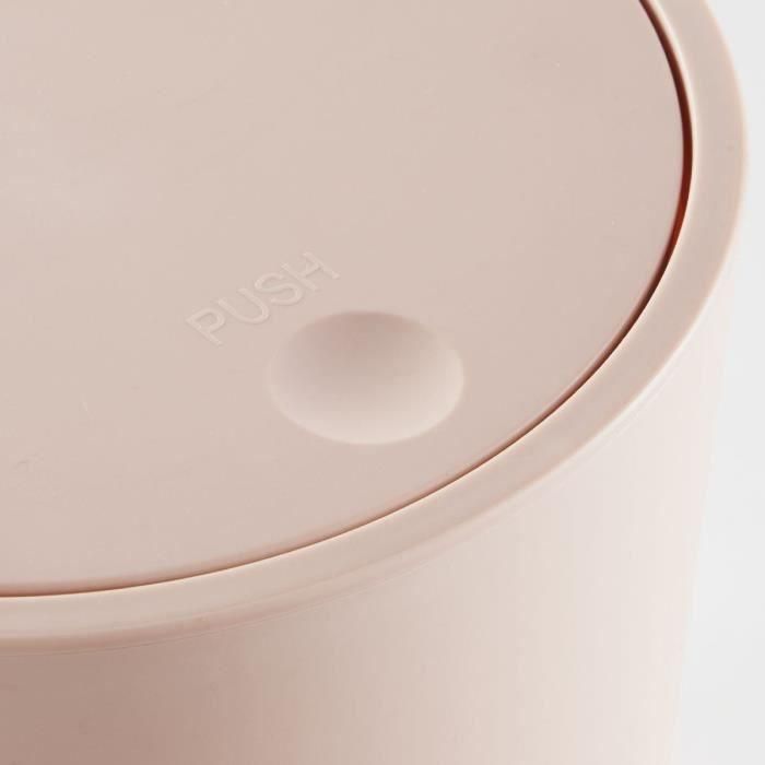 Papelera de baño - HOY - UTILITY - 8,5 L - Ø 21 xx H 29 cm - Polipropileno - Rosa 1 Papelera de baño - HOY - UTILITY - 8,5 L - Ø 21 xx H 29 cm - Polipropileno - Rosa 1