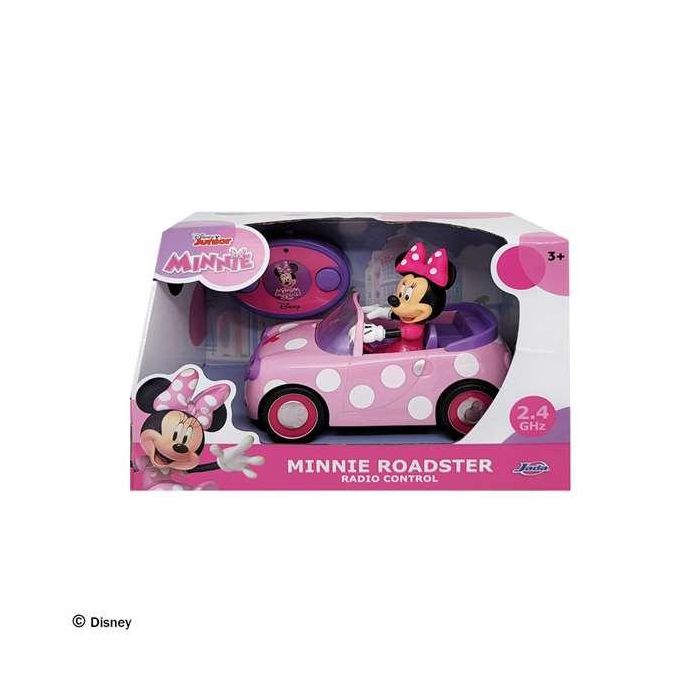Coche radio control minnie roadster 27 mhz ¡gira sobre si mismo! (figura no extraible)19 cm 10 Coche radio control minnie roadster 27 mhz ¡gira sobre si mismo! (figura no extraible)19 cm 10