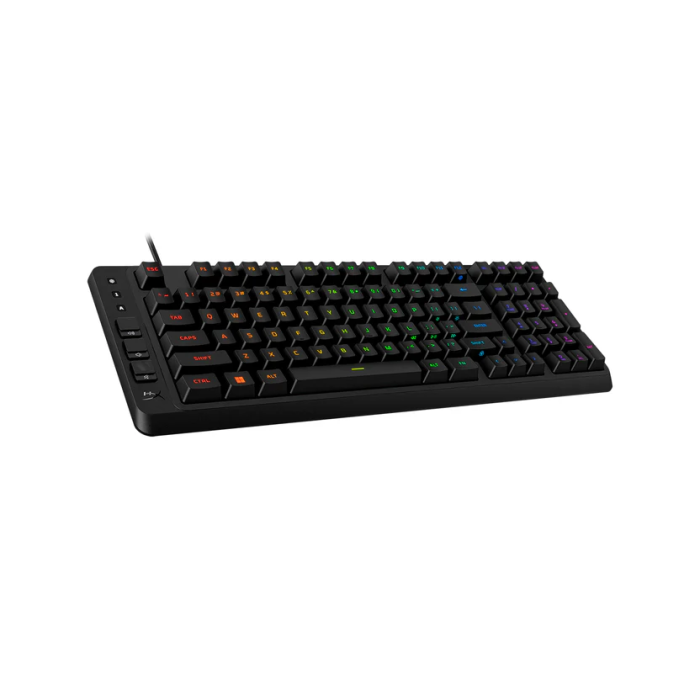 HyperX TECLADO EVE 1800 - B7JE0AA#ABE RGB 10 Zonas, Membrana, 12 Teclas Simultáneas, PC, PS5, Xbox