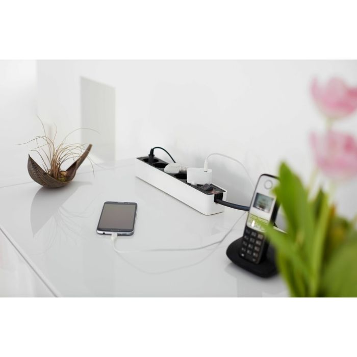 Regleta Enchufes 3 Tomas con Interruptor Brennenstuhl Ecolor 3600 W (1,5 m) 2 Regleta Enchufes 3 Tomas con Interruptor Brennenstuhl Ecolor 3600 W (1,5 m) 2