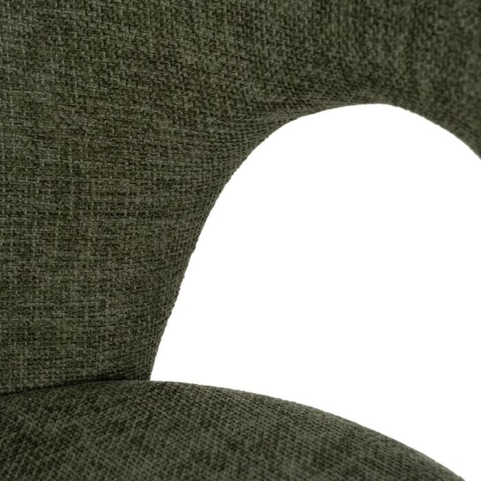 Silla Verde Tejido-Metal Contract 49 X 60 X 81 cm